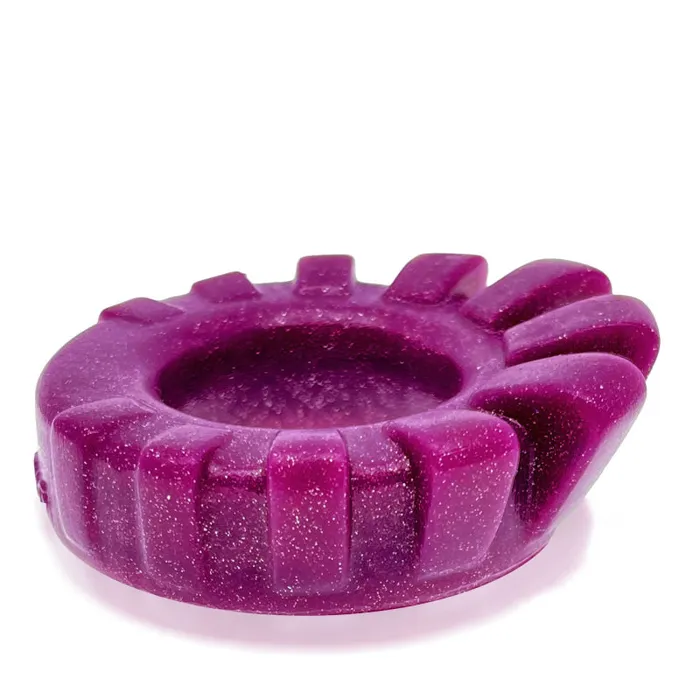 Oxballs CockLug Lugged Cockring Plum Dildos