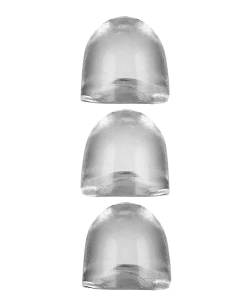 Oxballs Cocksheath Adjustfit Inserts Pack Of 3 Clear OXBALLS Anal