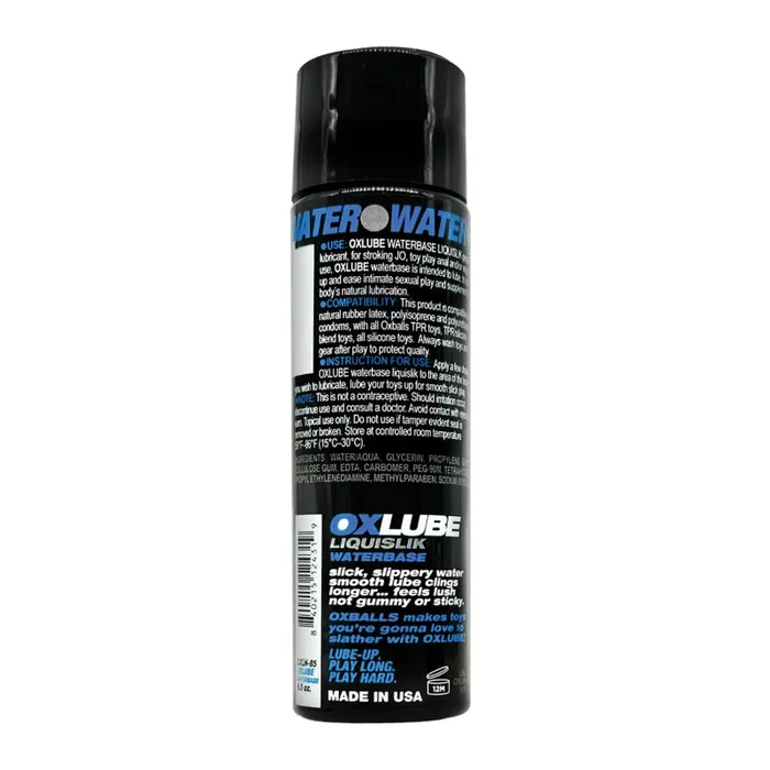 Oxlube Vibrators Oxlube Waterbased 85 Oz