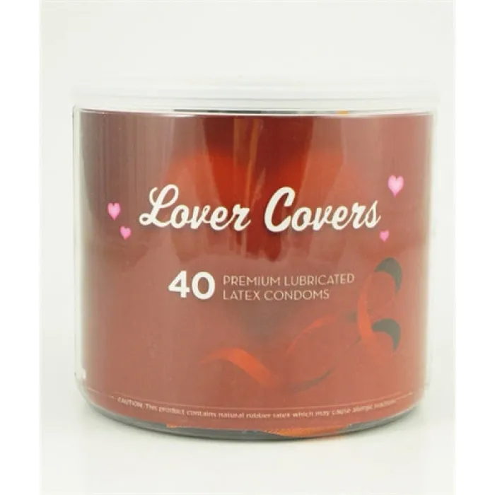 Paradise Marketing Lover Covers 40 Count Jar Vibrators