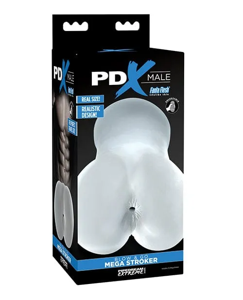 PDX Male Blow Go Mega Stroker Pipedream Products Male Sex Toys