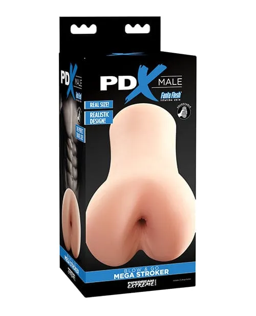 PDX Male Blow Go Mega Stroker Pipedream Products Male Sex Toys PDX Male Blow Go Mega Stroker Pipedream Products Male Sex Toys
