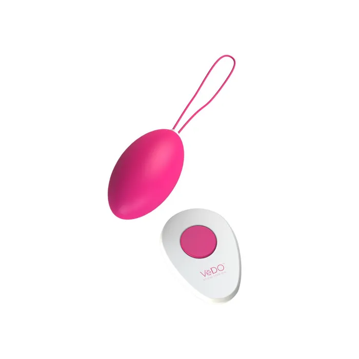 Peach Vibrating Egg Foxy Pink VeDO Vibrators