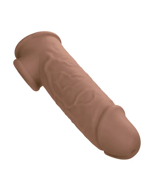 Performance Maxx LifeLike 7 Penis Extension Brown CalExotics Male Sex Toys Performance Maxx LifeLike 7 Penis Extension Brown CalExotics Male Sex Toys