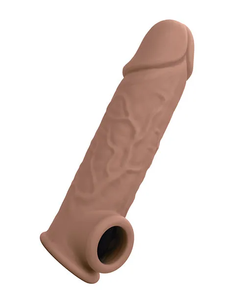 Performance Maxx LifeLike 7 Penis Extension Brown CalExotics Male Sex Toys Performance Maxx LifeLike 7 Penis Extension Brown CalExotics Male Sex Toys