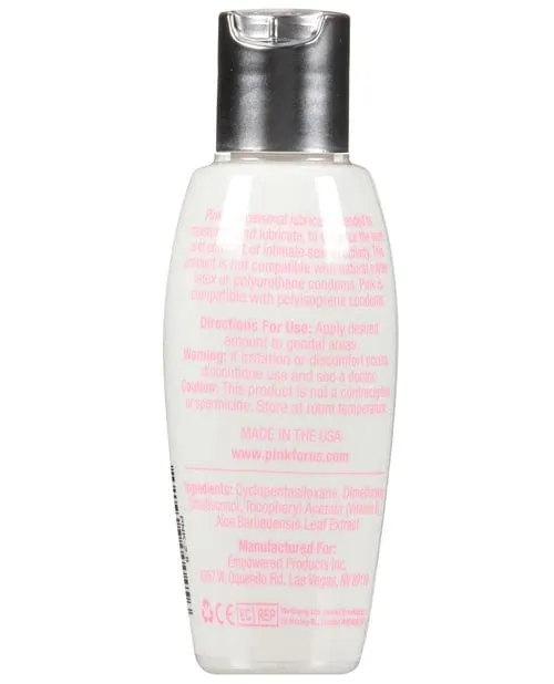 Pink Silicone Lube Flip Top Bottle Empowered Products Vibrators Pink Silicone Lube Flip Top Bottle Empowered Products Vibrators