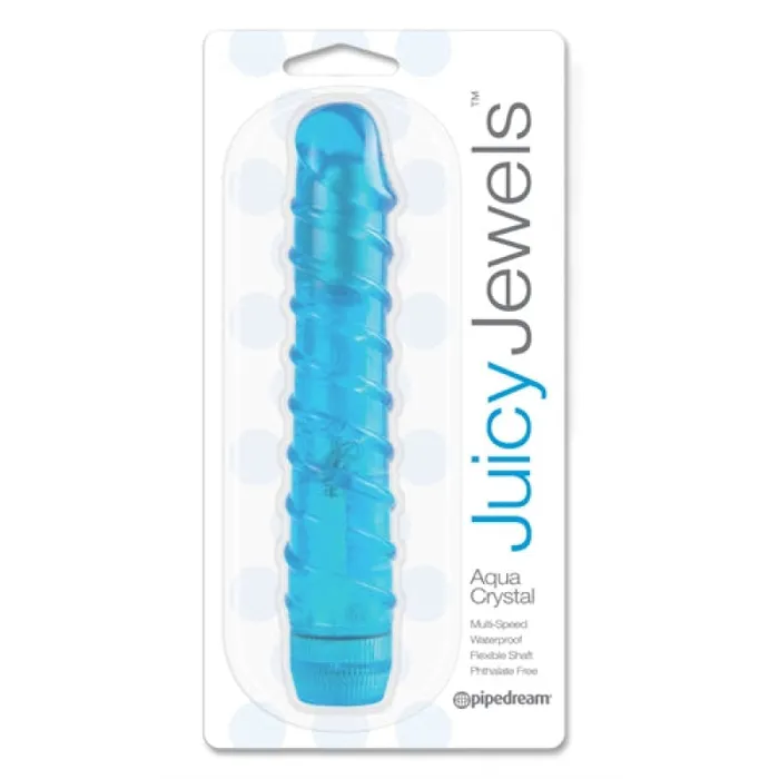 Pipedream Anal Juicy Jewels Aqua Crystal