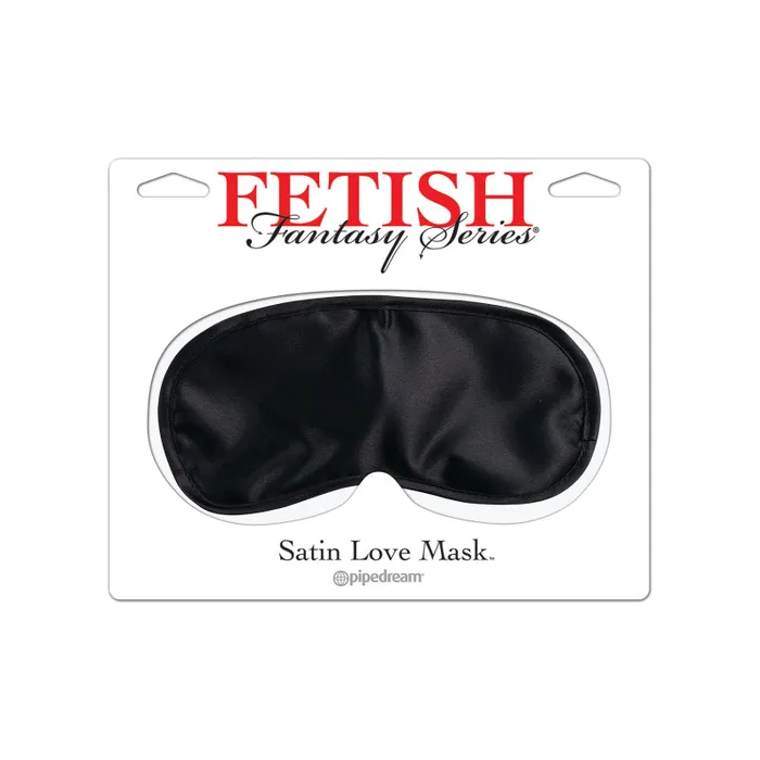 Pipedream Anal Satin Love Mask Black