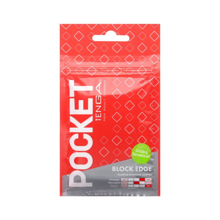 POCKET TENGA Block Edge TENGA Vibrators