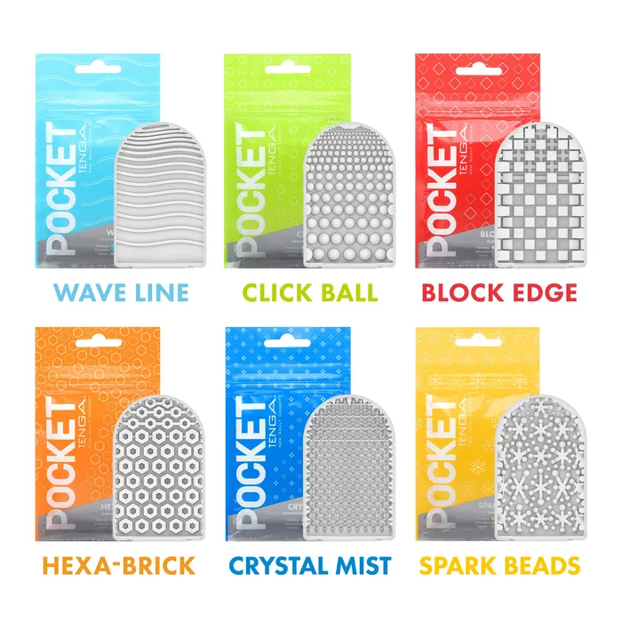 POCKET TENGA Block Edge TENGA Vibrators