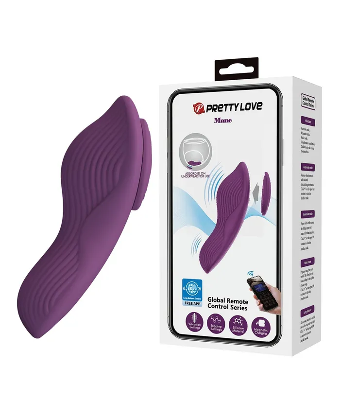 Pretty Love Mane Magnetic App Controlled Panty Vibe Purple Pretty Love Vibrators Pretty Love Mane Magnetic App Controlled Panty Vibe Purple Pretty Love Vibrators