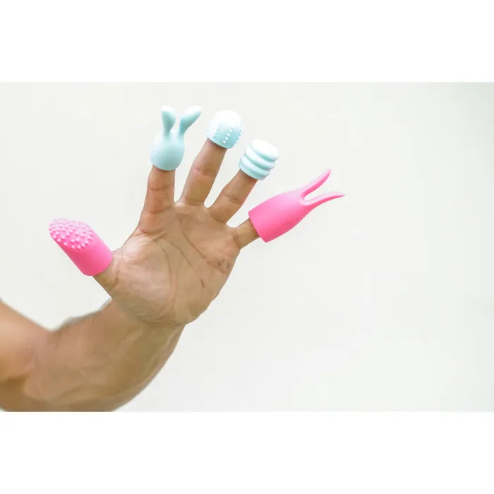Quinn 5 Piece Silicone Attachments Pinkblue Maia Toys Vibrators Quinn 5 Piece Silicone Attachments Pinkblue Maia Toys Vibrators