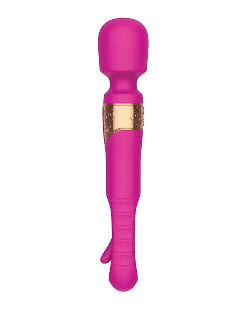 SECWELL Vibrators Ellie Flicking Wand Hot Pink