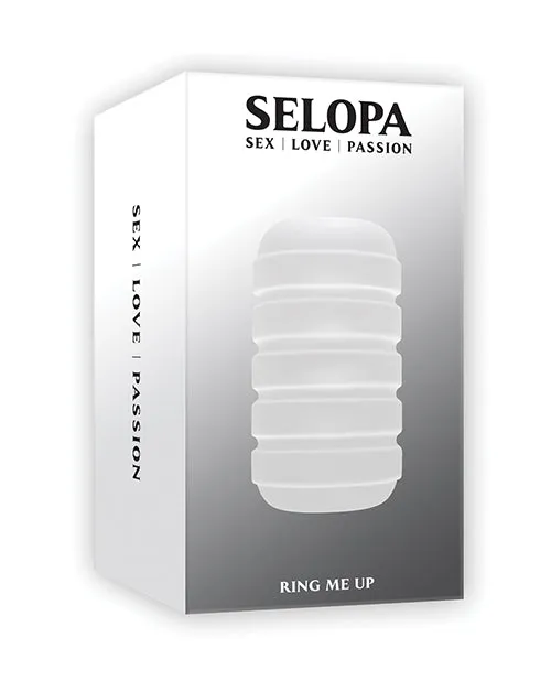 Selopa Ring Me Up Squishy Soft Stroker Clear Selopa Male Sex Toys