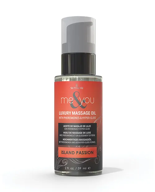Sensuva Me You Massage Oil 2 oz Island Passion Sensuva Valencia Naturals Couples Sensuva Me You Massage Oil 2 oz Island Passion Sensuva Valencia Naturals Couples