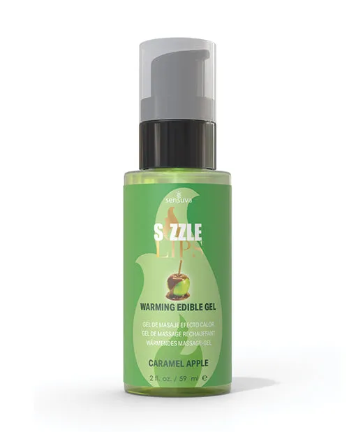 Sensuva Valencia Naturals Enhancers Sizzle Lips Warming Gel 2 oz Caramel Apple Sensuva Valencia Naturals Enhancers Sizzle Lips Warming Gel 2 oz Caramel Apple