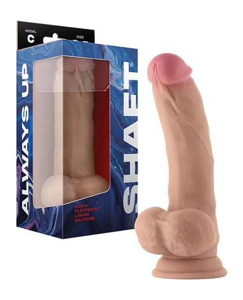 Shaft Dildos Shaft Model C Flexskin Liquid Silicone 85 Curved Dong Wballs