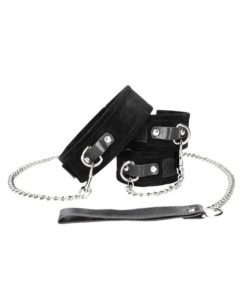 Shots Ouch Black White Velcro Collar with leash Hand Cuffs Black Shots America Anal Shots Ouch Black White Velcro Collar with leash Hand Cuffs Black Shots America Anal