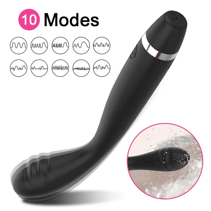 Soft Finger Shaped G Spot Vibrator with 10 Speeds G1 Touch Honey Female Sex Toys