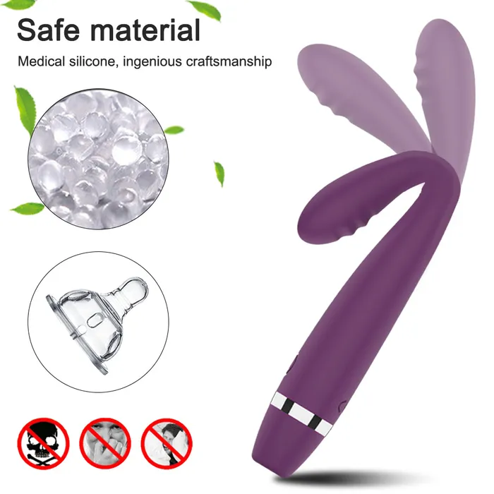 Soft Finger Shaped G Spot Vibrator with 10 Speeds G1 Touch Honey Female Sex Toys