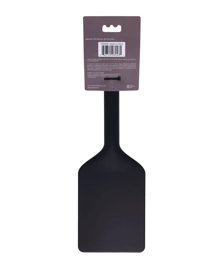 Sportsheets International Anal Edge FUCK TOY Silicone Paddle Black Sportsheets International Anal Edge FUCK TOY Silicone Paddle Black