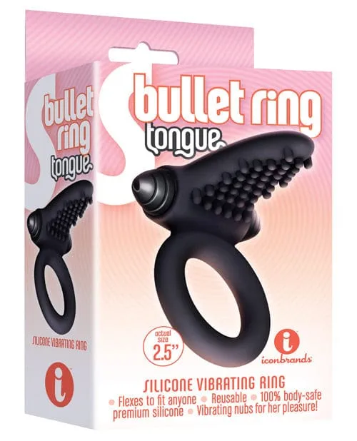 The 9s S Bullet Ring Tongue The 9s Female Sex Toys