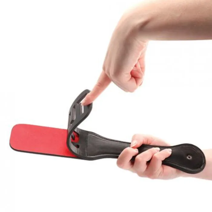 The Pleasure Parlor Couples SLUT Faux Leather Bondage Paddle