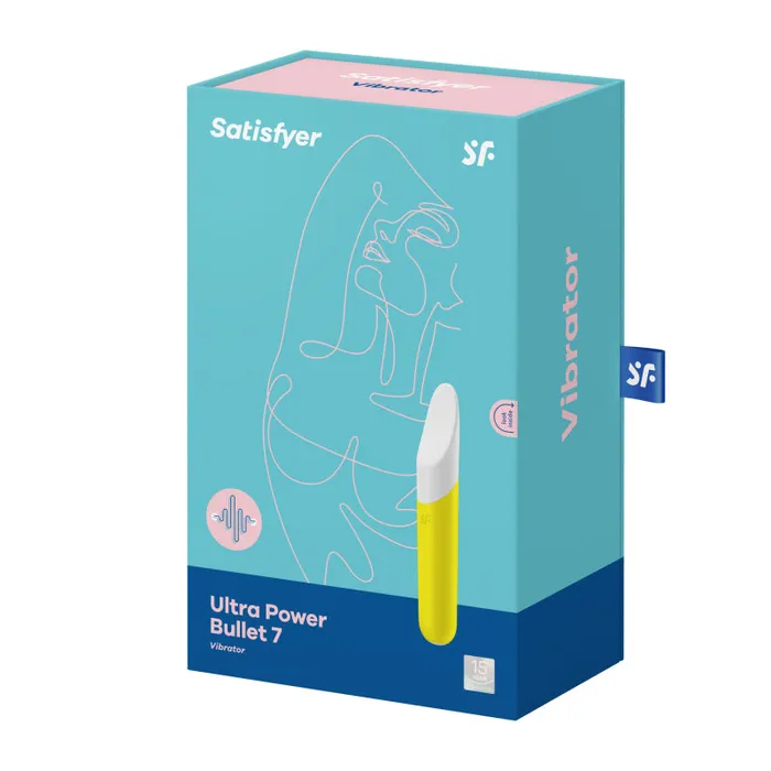 Ultra Power Bullet 7 Yellow Satisfyer Female Sex Toys Ultra Power Bullet 7 Yellow Satisfyer Female Sex Toys