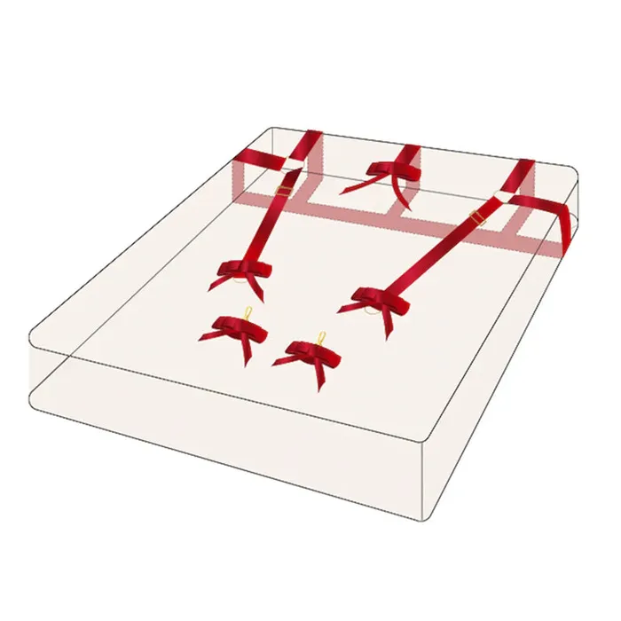 UPKO Vibrators UPKO Bowknot Bed Restraint Straps
