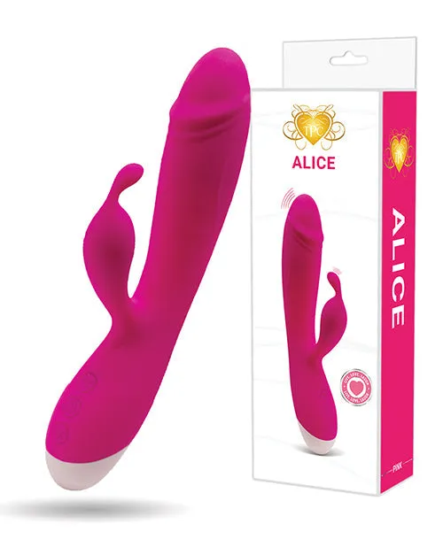 Vibrators Alice MultiFunction Rabbit Pink Full Circle Usa