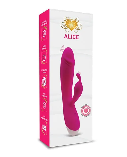 Vibrators Alice MultiFunction Rabbit Pink Full Circle Usa Vibrators Alice MultiFunction Rabbit Pink Full Circle Usa