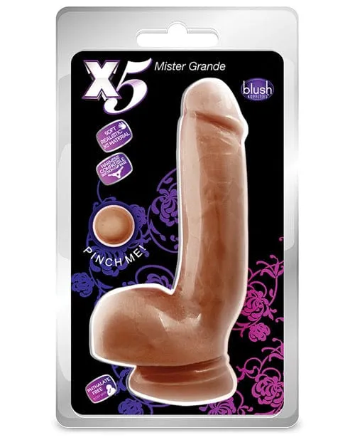 Vibrators Blush Novelties Blush X5 Mister Grande Latin