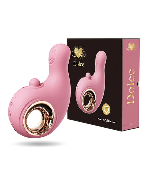 Vibrators Dolce Dual Action Tapping Vibrator Pink Full Circle Usa