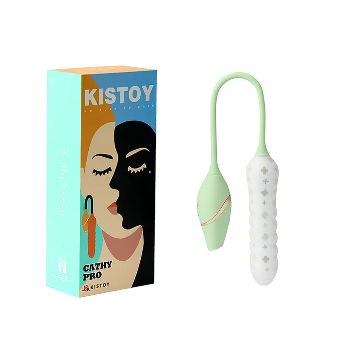 Vibrators Kisstoy KISTOY CATHY Sucking Orgasm Gpoint stimulation Vibrator