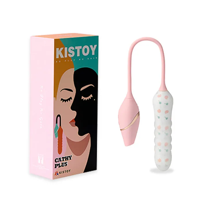 Vibrators Kisstoy KISTOY CATHY Sucking Orgasm Gpoint stimulation Vibrator