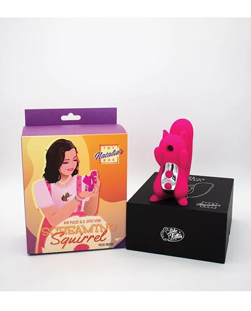 Vibrators Natalies Toy Box Natalies Toy Box Screaming Squirrel Pulsing And Vibrating Red