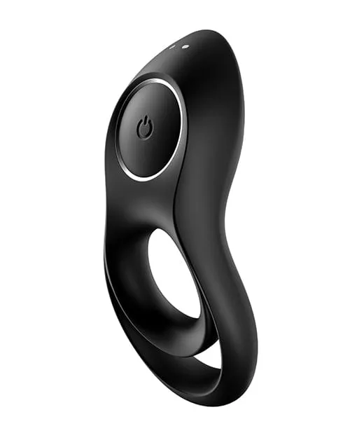 Vibrators Satisfyer Legendary Duo Ring Vibrator Black Satisfyer