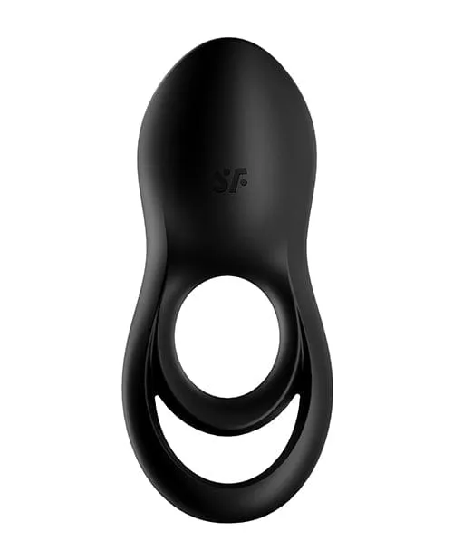 Vibrators Satisfyer Legendary Duo Ring Vibrator Black Satisfyer