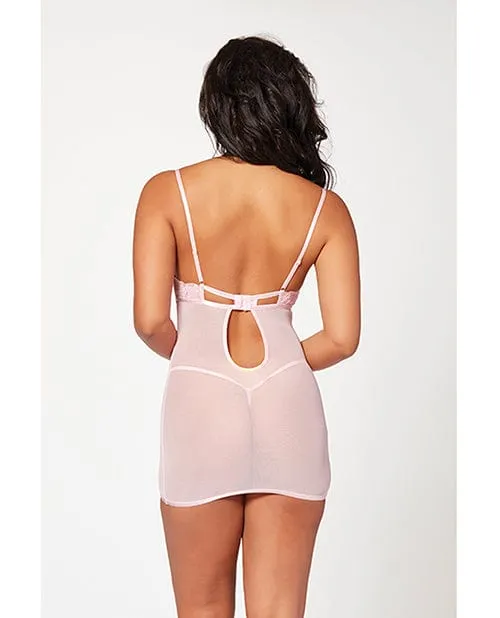 Vibrators Seven til Midnight Floral Mesh Chemise Gstring Pink Vibrators Seven til Midnight Floral Mesh Chemise Gstring Pink