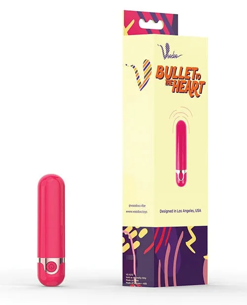 Voodoo Voodoo Bullet To The Heart 10x Wireless Female Sex Toys Voodoo Voodoo Bullet To The Heart 10x Wireless Female Sex Toys