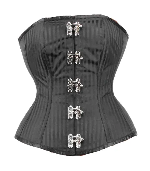 Wholesale Next Male Sex Toys Dapper Stripes Overbust with Steampunk Clasps Wholesale Next Male Sex Toys Dapper Stripes Overbust with Steampunk Clasps