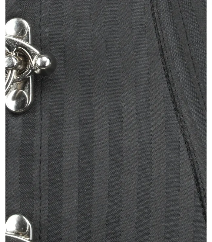 Wholesale Next Male Sex Toys Dapper Stripes Overbust with Steampunk Clasps