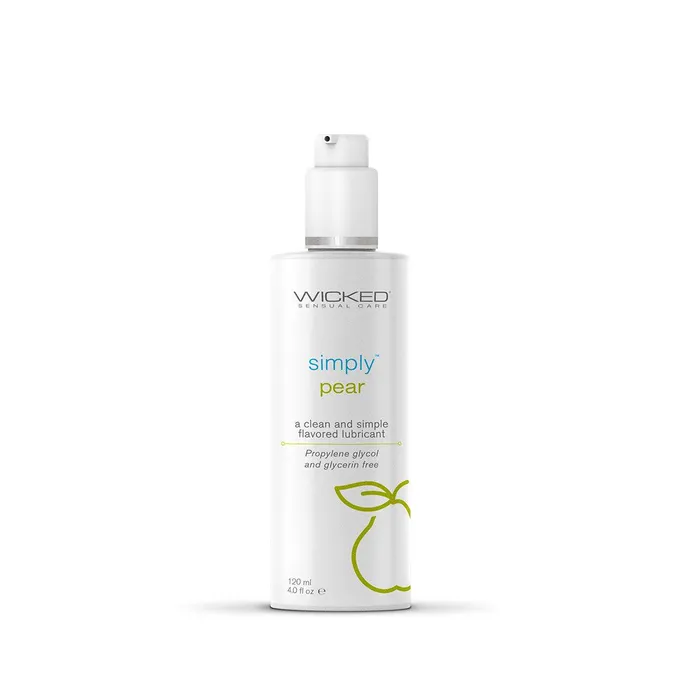 Wicked Sensual Care Vibrators Wicked Simply Aqua 4oz Pear