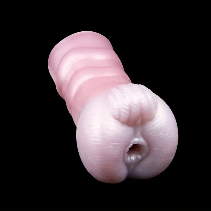 Wolf Anal Single Hole Silicone Pocket Pussy Penis Exercise Masturbator FRRK Male Sex Toys