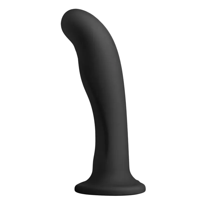 XR Brands Strap U Heart on Silicone Harness Dildo Black Female Sex Toys