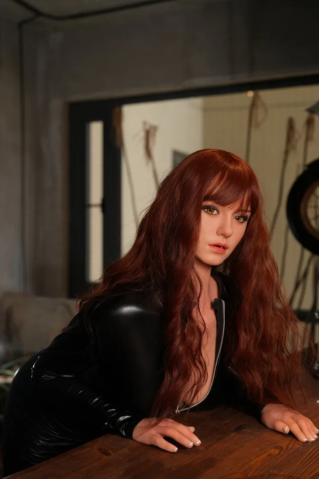 165cm5ft5 Dcup Silicone ROS Head Sex Doll Natalia Starpery Doll Male Sex Toys