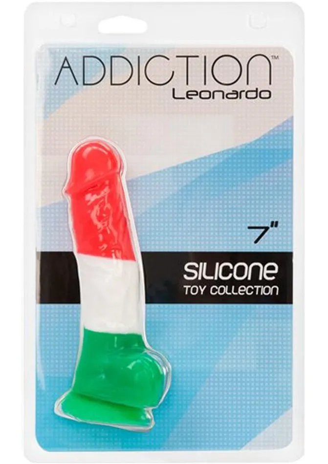 Addiction Dildos Addiction Toy Collection Leonardo Silicone Dildo with Balls