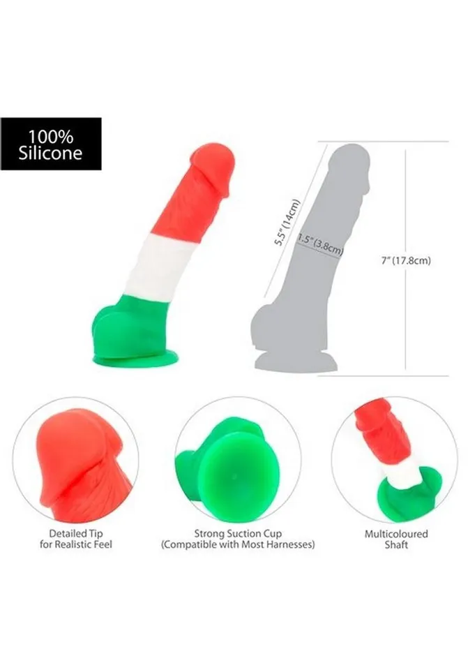 Addiction Dildos Addiction Toy Collection Leonardo Silicone Dildo with Balls