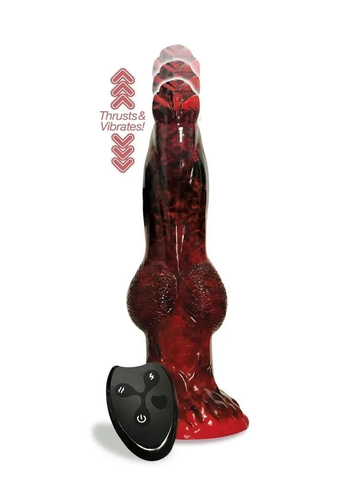 Alien Nation Dildos Alien Nation Fire Dragon Silicone Thrusting Dildo
