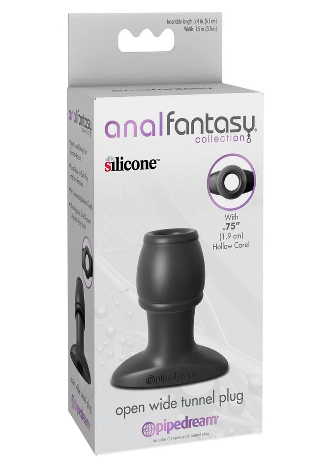 Anal Fantasy Collection Anal Anal Fantasy Collection Open Wide Silicone Tunnel Plug